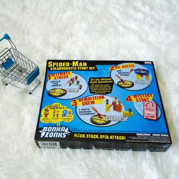 Spider-Man Bonka Zonks Stackrobatic Stunt Set Series 1 - Picture 6 of 8